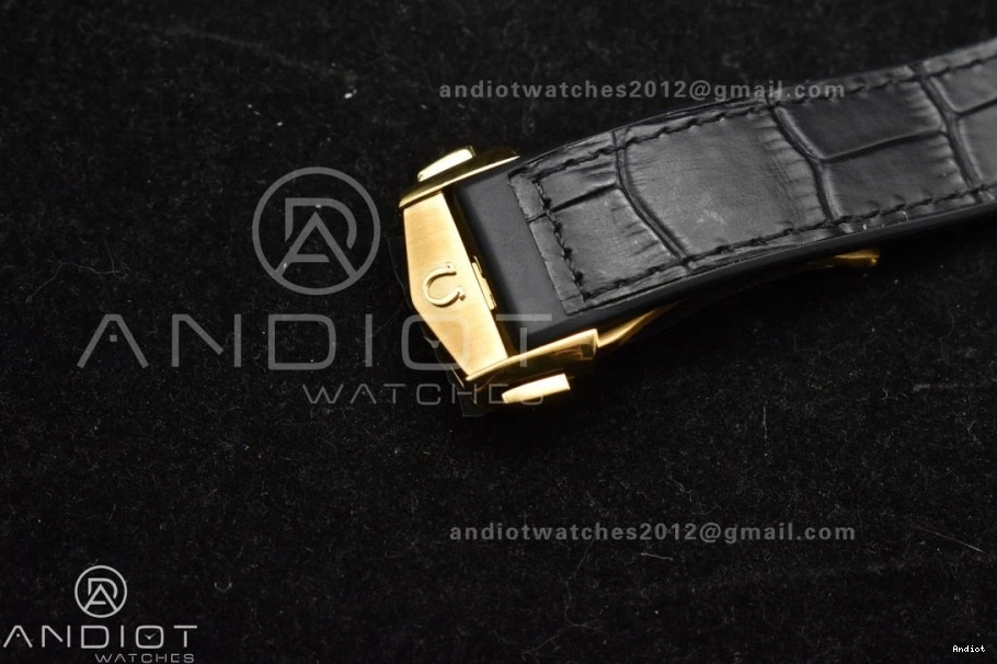 A8900 Gummy Strap VSF Super YG Ceramic Dial 1:1 Edition Clone Best Black Black Black on Constellation 1127